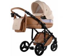 knorr-baby Kombi-Kinderwagen Set Sportime Wood Art hellbeige, braun, Unisex, hellbeige