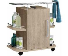 OPTIFIT Waschbeckenunterschrank Samoa, beige, eichefb. natur