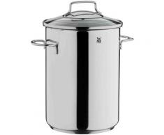 WMF Spargeltopf, Cromargan Edelstahl Rostfrei 18/10, Ø 16 cm, mit Siebeinsatz, Induktion, 4,5 Liter silberfarben Spargeltopf Töpfe