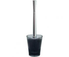 spirella WC-Garnitur MAX Light, aus Acrylglas, WC-Bürste ist auswechselbar grau WC-Zubehör Badaccessoires Badmöbel