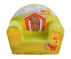 Knorrtoys Sessel Dog on a farm bunt Kinder Kindersessel Kindersofas Kindermöbel