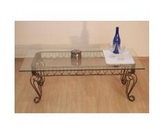 Home affaire Couchtisch, braun Couchtisch Glas-Couchtische Glastisch Tische