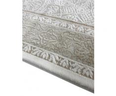 RESITAL The Voice of Carpet Teppich Style 5028, rechteckig, 8 mm Höhe, Kurzflor, gewebt, Orient-Optik, mit Fransen, Wohnzimmer braun Wohnzimmerteppiche Teppiche nach Räumen