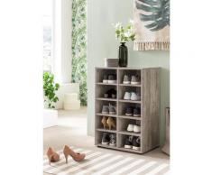 Wilmes Schuhregal Lady grau Schuhregale Schuhschränke Garderoben