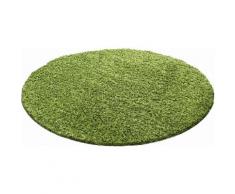 Ayyildiz Hochflor-Teppich Life Shaggy 1500, rund, 30 mm Höhe, Wohnzimmer grün Schlafzimmerteppiche Teppiche nach Räumen