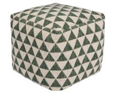 bougari Sitzkissen Tahiti, In- und Outdoor geeignet, Pouf, waschbar grün Stuhlkissen Kissen Kopfkissen