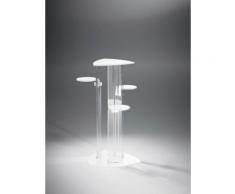 Places of Style Blumentisch Remus weiß Blumenhocker Deko Wohnaccessoires