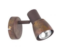 Brilliant Leuchten Wandstrahler, E14, Lava braun Strahler Spots SOFORT LIEFERBARE Lampen Wandstrahler