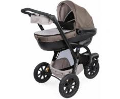 Chicco Kombi Kinderwagen Trio-System Activ3 Top mit Kit Car Dove Grey, grau, Unisex, Dove Grey