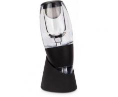 ROMINOX Home Sommelier Glass Air, Weinbelüfer schwarz Baraccessoires Weinaccessoires Küchenhelfer Haushaltswaren