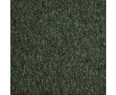 Teppichfliese Austin, quadratisch, 6 mm Höhe, grün, selbstliegend grün Teppichfliesen Bodenbeläge Bauen Renovieren