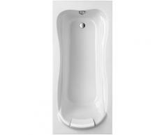 OTTOFOND Whirlpool-Badewanne Jamaica, (Komplett-Set), Typ 1, chrom weiß Badewannen Whirlpools Bad Sanitär