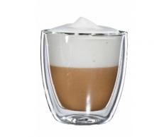 Bloomix Glas Cappuccino Grande, (Set, 4 tlg.), Doppelwandig, 4-teilig farblos Gläser-Sets Gläser Glaswaren Haushaltswaren