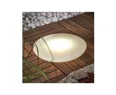 BONETTI,LED Gartenleuchte BOWL weiß Gartenleuchten Außenleuchten Lampen Leuchten