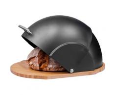 Zeller Present Brotkasten, (1 tlg.) schwarz Brotkasten Aufbewahrung Küchenhelfer Haushaltswaren