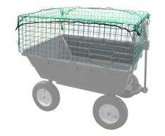 Güde Gitteraufsatz, Aufsatzgitter mit Netz, passend zu Gartenwagen GGW 500 grün Gitteraufsatz