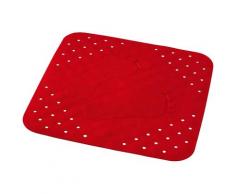 Ridder Duscheinlage Plattfuß, ca. 54x54 cm rot Duscheinlagen Duschen Bad Sanitär