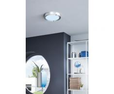 EGLO Aufbauleuchte FUEVA-C, LED-Board, Warmweiß-Tageslichtweiß-Neutralweiß-Kaltweiß, CONNECT, Steuerung über APP + Fernbedienung,BLE, CCT, RGB silberfarben LED-Lampen LED-Leuchten Lampen Leuchten sofort lieferbar