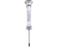 BONETTI LED Gartenleuchte, LED-Board, 2er-Set silberfarben LED-Lampen LED-Leuchten SOFORT LIEFERBARE Lampen Leuchten