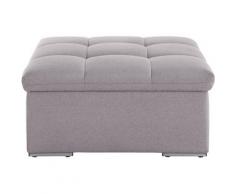 DOMO collection Sitzhocker Lagoa, in großer Farbauswahl silberfarben Sitzsäcke Sitzwürfel Sessel Wohnzimmer