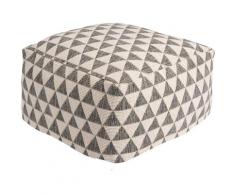 bougari Sitzkissen Tahiti, In- und Outdoor geeignet, Pouf, waschbar grau Stuhlkissen Kissen Kopfkissen