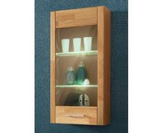 Vitrine, braun, Eiche teilmassiv