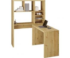 HMW Collection Regal-Schreibtisch Silas, Regal und beweglicher Schreibtisch beige Kinder Kinderschreibtische Bürotische Schreibtische Büromöbel