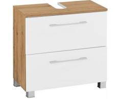 HELD MÖBEL Waschbeckenunterschrank Soria, weiß, Neutral, wotaneiche,weiß