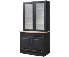 HELD MÖBEL Küchenbuffet Stockholm, Breite 100 cm grau Stockholm Küchenserien Küchenmöbel Schränke