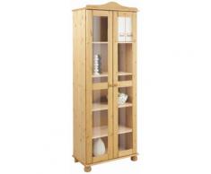 Home affaire Vitrine Mette Höhe 181 cm, gelaugt/geölt