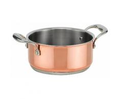 Genius® Kochtopf, Kupfer, Induktionsgeeignet, »COPPERFIT«, kupferfarben, Neutral, kupferfarben/silbefarben
