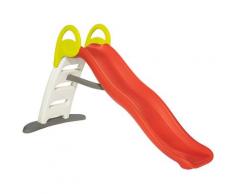 BIG Wellenrutsche Smoby Funny II, mit Wasseranschluss, Rutschlänge 200 cm, für Kinder ab 2 Jahren rot Rutsche Outdoor-Spielzeug