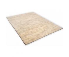 Wollteppich, Tanger 1, THEKO, rechteckig, Höhe 20 mm, manuell geknüpft beige Moderne Teppiche Unisex