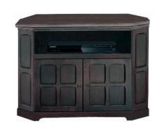 Home affaire Eckkommode Eiche rustikal Breite 99 cm, braun, Eiche kolonial