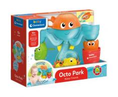 Clementoni Badespielzeug Baby - Bade-Freunde Wasserpark-Set bunt Kinder Wasserspielzeug Outdoor-Spielzeug