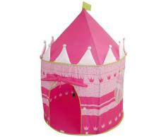roba Spielzelt Schloß, Durchmesser 105 cm rosa Kinder Spieltunnel Outdoor-Spielzeug