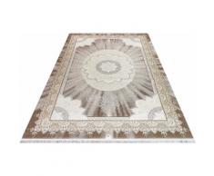 Festival Teppich Astana, rechteckig, 11 mm Höhe, Hoch-Tief-Struktur, Orient Optik, Wohnzimmer beige Wohnzimmerteppiche Teppiche nach Räumen