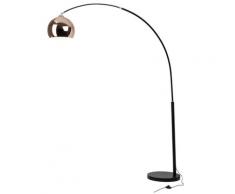 Brilliant Leuchten Stehlampe, E27, Nereide Bogenstandleuchte orange Bogenlampen Stehleuchten Lampen Stehlampe