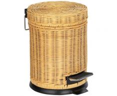 WENKO Kosmetikeimer Manial beige Badaccessoires Wohnaccessoires