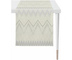 Tischläufer, Indira, LOFT STYLE, Jacquard, APELT (1-tlg.) beige Tischläufer Tischwäsche Tischdecken