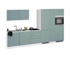 HELD MÖBEL Küchenzeile Visby, ohne E-Geräte, Breite 330 cm grün Küchenzeilen Geräte -blöcke Küchenmöbel Arbeitsmöbel-Sets