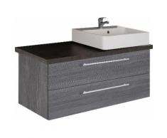 MARLIN Waschtisch Laos 3110, Breite 120 cm, Becken rechts beige Waschtische Badmöbel