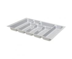 OPTIFIT Besteckeinsatz, Breite 60 cm, passend für Schubkästen der Serien Odense und Leer grau Küchen-Ordnungshelfer Küchenhelfer Küche Schubladeneinsätze