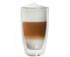 Bloomix Latte-Macchiato-Glas "Roma" (4-tlg), transparent, transparent