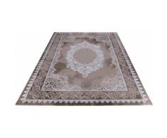 Festival Teppich Astana, rechteckig, 11 mm Höhe, Hoch-Tief-Struktur, Orient Optik, Wohnzimmer beige Esszimmerteppiche Teppiche nach Räumen