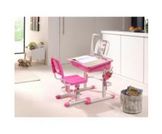 Vipack Kinderschreibtisch Comfortline, (Set, mit Stuhl), ergenomisch höhenverstellbar rosa Kinder Kinderschreibtische Kindermöbel