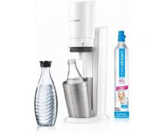 SodaStream Wassersprudler Crystal 2.0 (1 Wassersprudler, 1 Glaskaraffe, Zylinder) weiß Sodastream Küchenkleingeräte Haushaltsgeräte