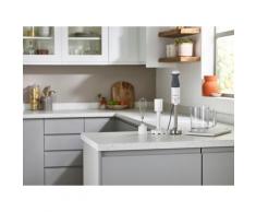 KENWOOD Stabmixer HBM40.006WH Triblade XL, 850 W, Watt, inkl. 3-teiliges Zubehör Set grau Mixer Zerkleinerer Haushaltsgeräte