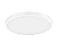 EGLO Aufbauleuchte FUEVA 1, LED-Board, 1 St., Warmweiß, schlankes Design, nur 3 cm hoch, Durchmesser 40 weiß LED-Lampen LED-Leuchten Lampen Leuchten sofort lieferbar