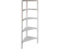 Home affaire Eckregal "Stina", beige, weiß